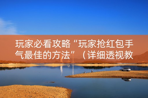 玩家必看攻略“玩家抢红包手气最佳的方法”（详细透视教程）-哔哩哔哩
