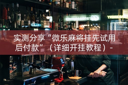 实测分享“微乐麻将挂先试用后付款”（详细开挂教程）-哔哩哔哩