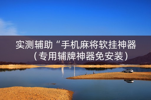 实测辅助“手机麻将软挂神器（专用辅牌神器免安装）