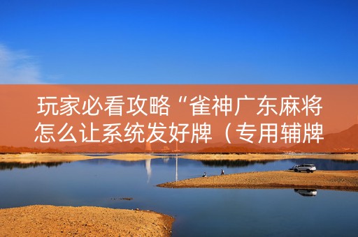 玩家必看攻略“雀神广东麻将怎么让系统发好牌（专用辅牌神器免安装）