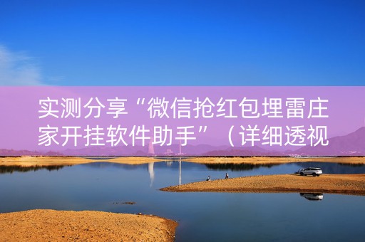 实测分享“微信抢红包埋雷庄家开挂软件助手”（详细透视教程）-哔哩哔哩