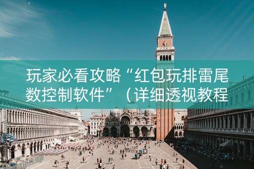 玩家必看攻略“红包玩排雷尾数控制软件”（详细透视教程）-哔哩哔哩