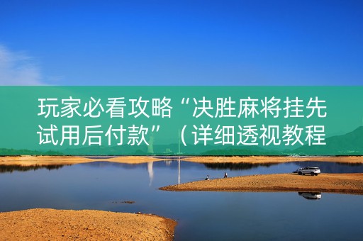 玩家必看攻略“决胜麻将挂先试用后付款”（详细透视教程）-哔哩哔哩