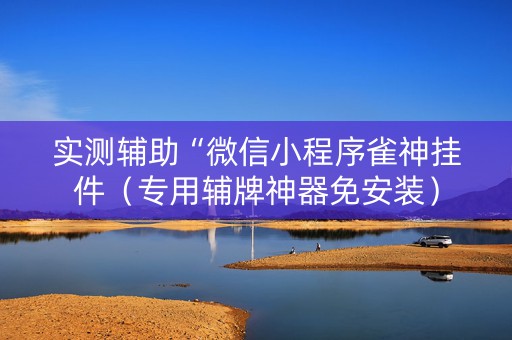 实测辅助“微信小程序雀神挂件（专用辅牌神器免安装）