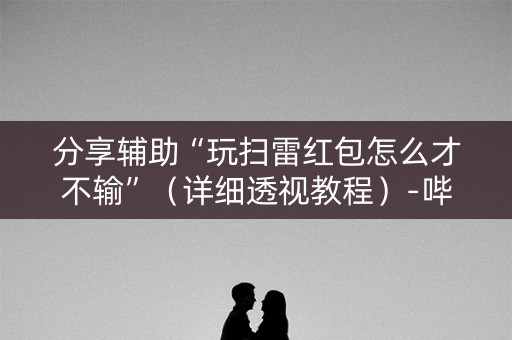分享辅助“玩扫雷红包怎么才不输”（详细透视教程）-哔哩哔哩