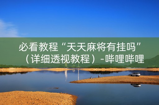 必看教程“天天麻将有挂吗”（详细透视教程）-哔哩哔哩