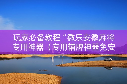 玩家必备教程“微乐安徽麻将专用神器（专用辅牌神器免安装）