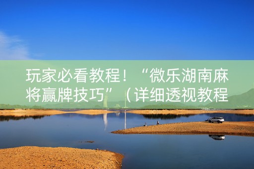 玩家必看教程！“微乐湖南麻将赢牌技巧”（详细透视教程）-哔哩哔哩