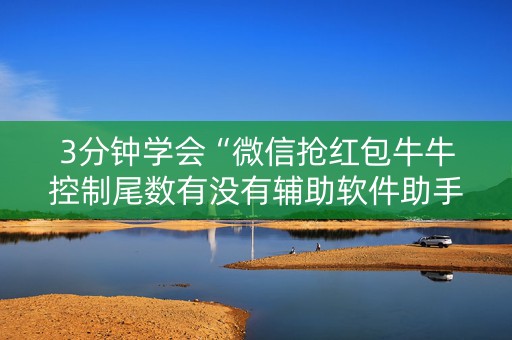 3分钟学会“微信抢红包牛牛控制尾数有没有辅助软件助手”（详细透视教程）-哔哩哔哩