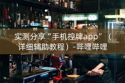 实测分享“手机控牌app”（详细辅助教程）-哔哩哔哩