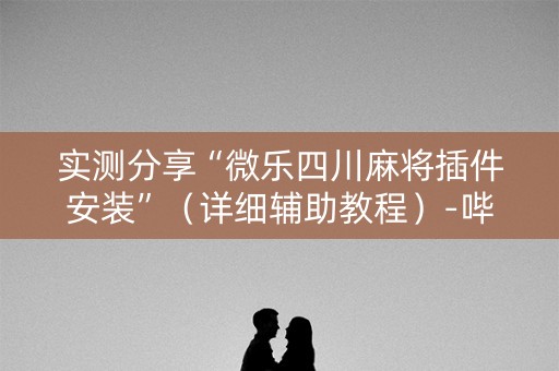 实测分享“微乐四川麻将插件安装”（详细辅助教程）-哔哩哔哩
