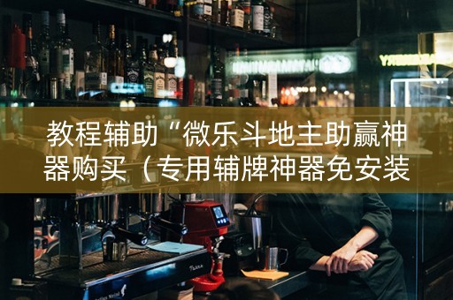 教程辅助“微乐斗地主助赢神器购买（专用辅牌神器免安装）