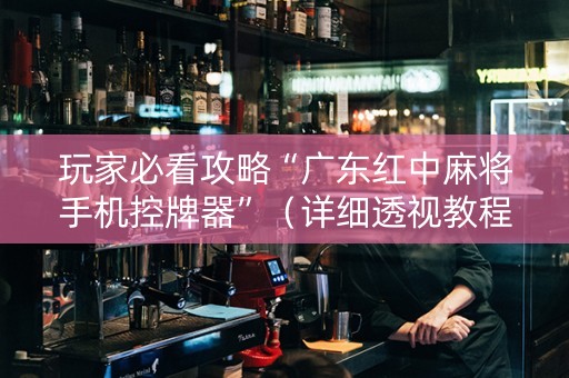 玩家必看攻略“广东红中麻将手机控牌器”（详细透视教程）-哔哩哔哩