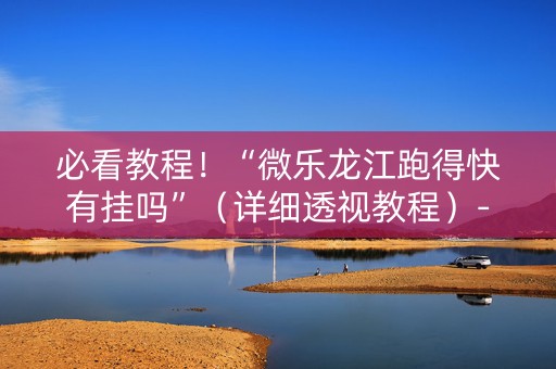 必看教程！“微乐龙江跑得快有挂吗”（详细透视教程）-哔哩哔哩