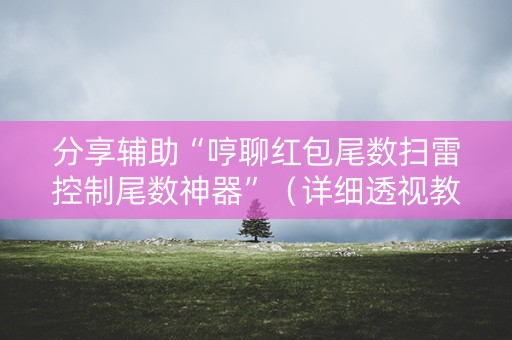 分享辅助“哼聊红包尾数扫雷控制尾数神器”（详细透视教程）-哔哩哔哩