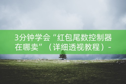 3分钟学会“红包尾数控制器在哪卖”（详细透视教程）-哔哩哔哩