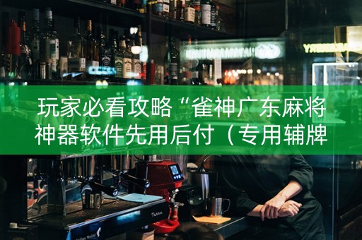 玩家必看攻略“雀神广东麻将神器软件先用后付（专用辅牌神器免安装）