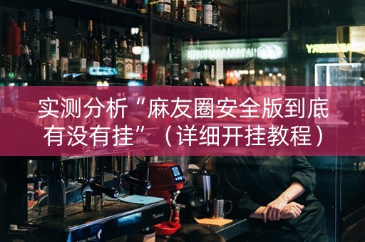 实测分析“麻友圈安全版到底有没有挂”（详细开挂教程）-哔哩哔哩