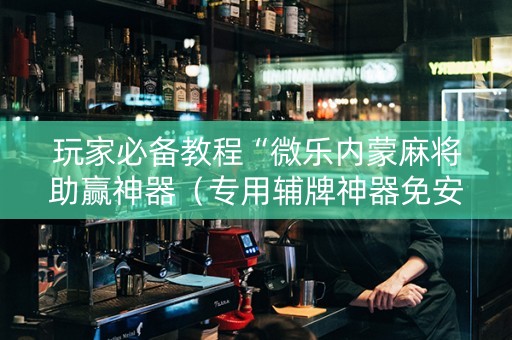 玩家必备教程“微乐内蒙麻将助赢神器（专用辅牌神器免安装）