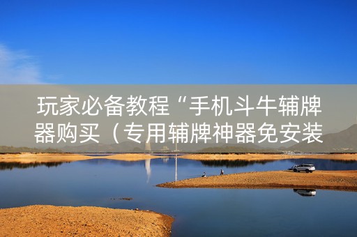 玩家必备教程“手机斗牛辅牌器购买（专用辅牌神器免安装）