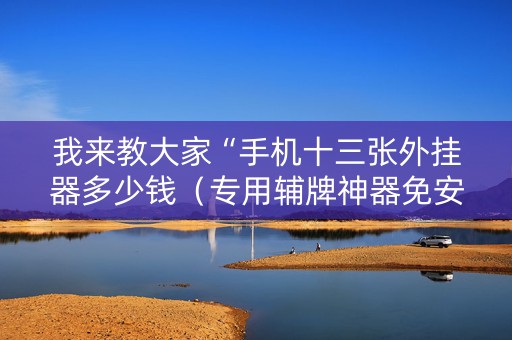 我来教大家“手机十三张外挂器多少钱（专用辅牌神器免安装）