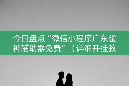今日盘点“微信小程序广东雀神辅助器免费”（详细开挂教程）-哔哩哔哩