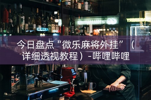 今日盘点“微乐麻将外挂”（详细透视教程）-哔哩哔哩