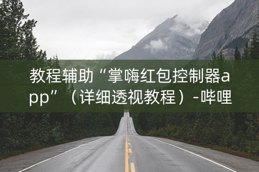 教程辅助“掌嗨红包控制器app”（详细透视教程）-哔哩哔哩