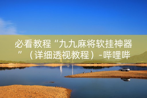 必看教程“九九麻将软挂神器”（详细透视教程）-哔哩哔哩