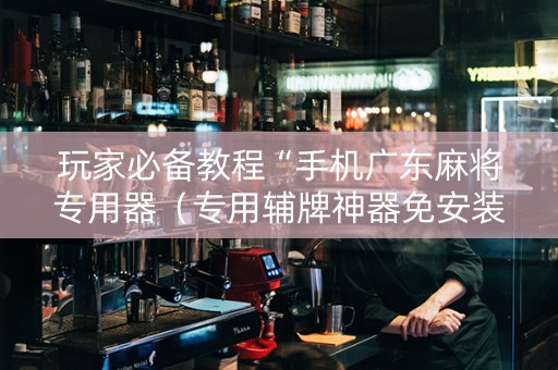 玩家必备教程“手机广东麻将专用器（专用辅牌神器免安装）