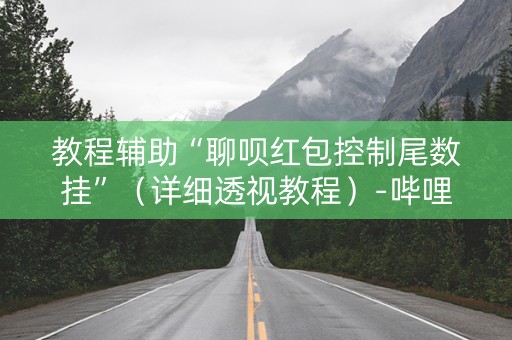 教程辅助“聊呗红包控制尾数挂”（详细透视教程）-哔哩哔哩