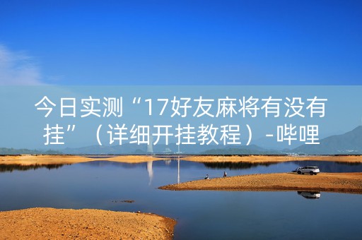 今日实测“17好友麻将有没有挂”（详细开挂教程）-哔哩哔哩