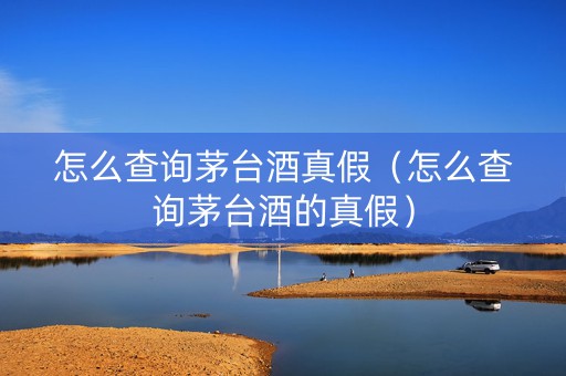 怎么查询茅台酒真假（怎么查询茅台酒的真假）