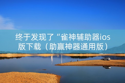 终于发现了“雀神辅助器ios版下载（助赢神器通用版）