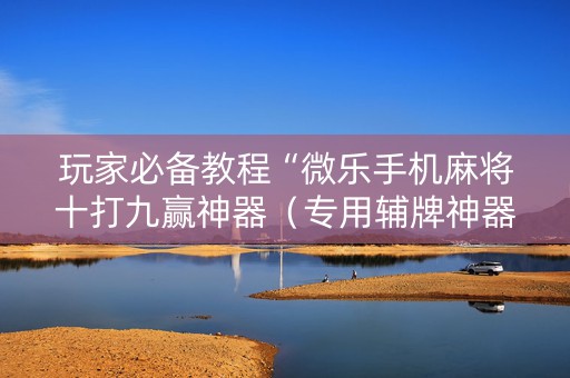 玩家必备教程“微乐手机麻将十打九赢神器（专用辅牌神器免安装）