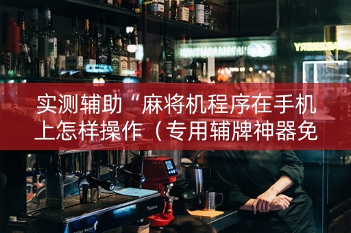 实测辅助“麻将机程序在手机上怎样操作（专用辅牌神器免安装）