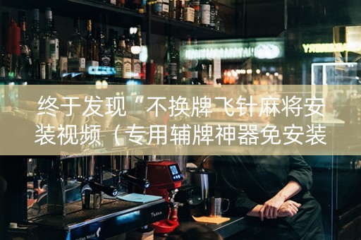 终于发现“不换牌飞针麻将安装视频（专用辅牌神器免安装）