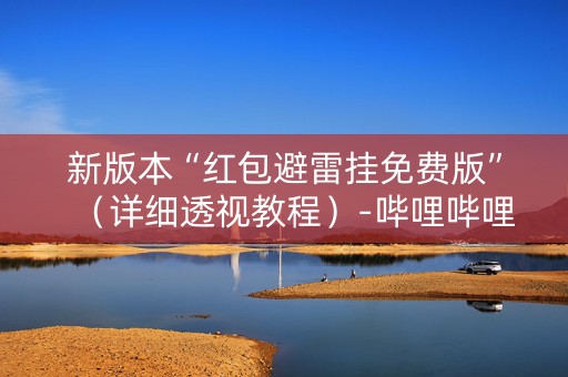 新版本“红包避雷挂免费版”（详细透视教程）-哔哩哔哩