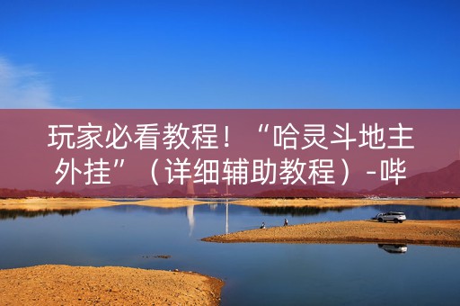玩家必看教程！“哈灵斗地主外挂”（详细辅助教程）-哔哩哔哩
