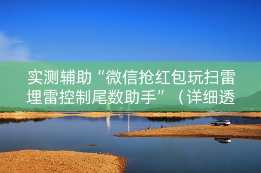 实测辅助“微信抢红包玩扫雷埋雷控制尾数助手”（详细透视教程）-哔哩哔哩
