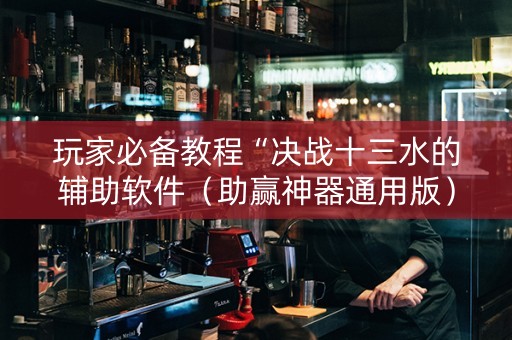 玩家必备教程“决战十三水的辅助软件（助赢神器通用版）