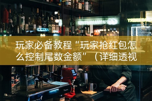 玩家必备教程“玩家抢红包怎么控制尾数金额”（详细透视教程）-哔哩哔哩
