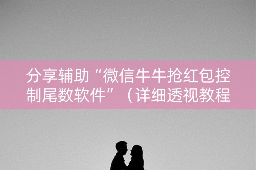 分享辅助“微信牛牛抢红包控制尾数软件”（详细透视教程）-哔哩哔哩