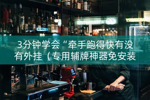 3分钟学会“牵手跑得快有没有外挂（专用辅牌神器免安装）