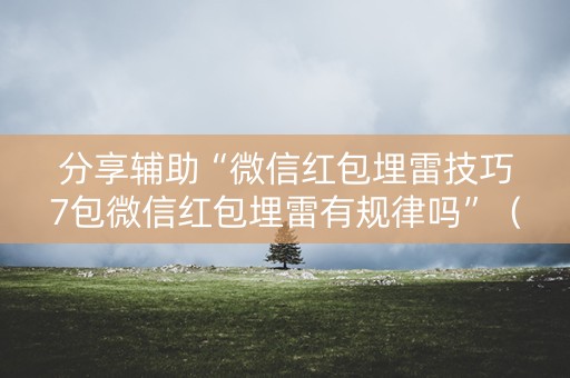 分享辅助“微信红包埋雷技巧7包微信红包埋雷有规律吗”（详细透视教程）-哔哩哔哩