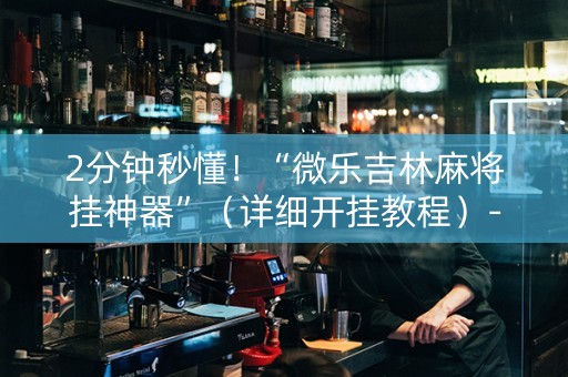 2分钟秒懂！“微乐吉林麻将挂神器”（详细开挂教程）-哔哩哔哩