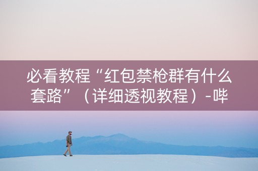 必看教程“红包禁枪群有什么套路”（详细透视教程）-哔哩哔哩