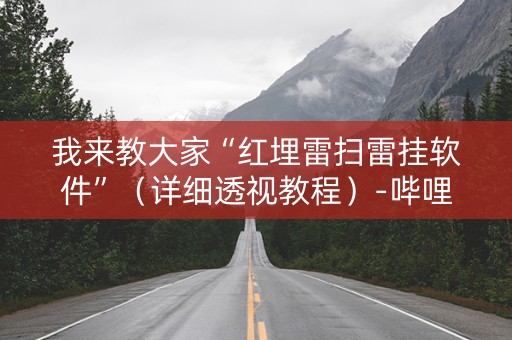 我来教大家“红埋雷扫雷挂软件”（详细透视教程）-哔哩哔哩