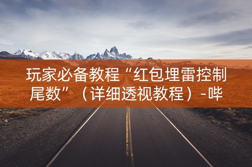 玩家必备教程“红包埋雷控制尾数”（详细透视教程）-哔哩哔哩