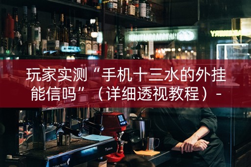 玩家实测“手机十三水的外挂能信吗”（详细透视教程）-哔哩哔哩